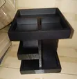 3-Tier Rotating Wooden Makeup Organizer - 3