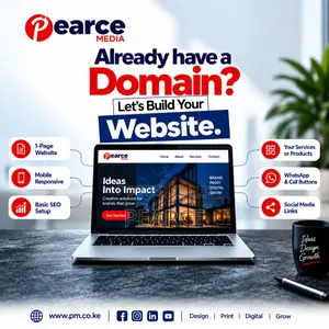 Professional One-Page Website Design - KES 3,999