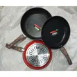 Wove Stone Non-Stick Fry Pan Nyekundu 26cm - 2