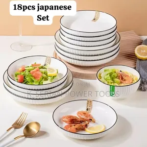 18pcs Japanese Ceramic Dinner Set
