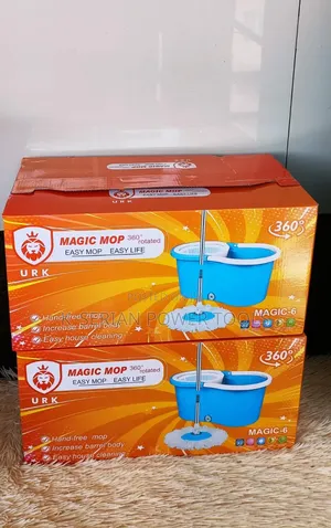 Magic Mop na ndoo - Mpya kabisa