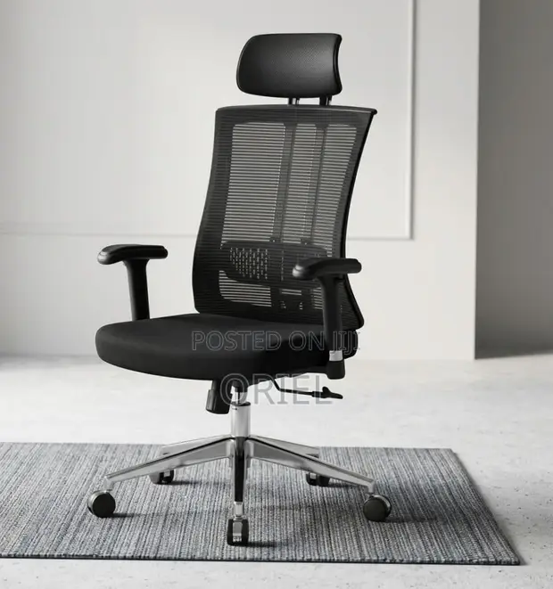 Reclining Mesh Office Chair - Brand New - 1