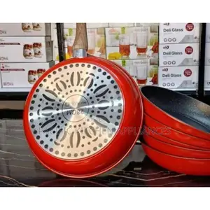 Wove Stone Non-Stick Fry Pan Nyekundu 28cm