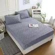 Jacquard Sherpa Fleece Blanket na Pedi 2 za Mto (6x7) - 3