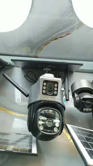 Kamera ya Usalama ya V380 Pro 4G/WiFi Dual Lens Solar PTZ