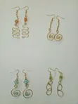 Brass Earrings - Handmade - 1