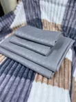 Vitanda vya Pamba Plain 6x7 - Vitanda 2 & Pedi 2 - 3