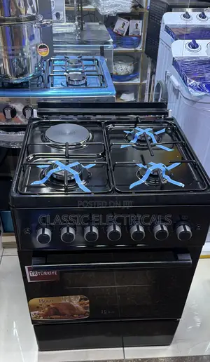 Roch 3+1 Standing Cooker with Electric Oven 60x60
