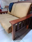 Sofa ya Viti 2 na Kiti Kinachoweza Kuondolewa - Matumizi Ndani/Balcony - 4