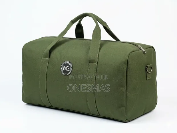 MS Large Capacity Canvas Travel Duffle Bag - 1