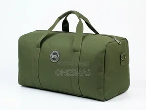MS Large Capacity Canvas Travel Duffle Bag