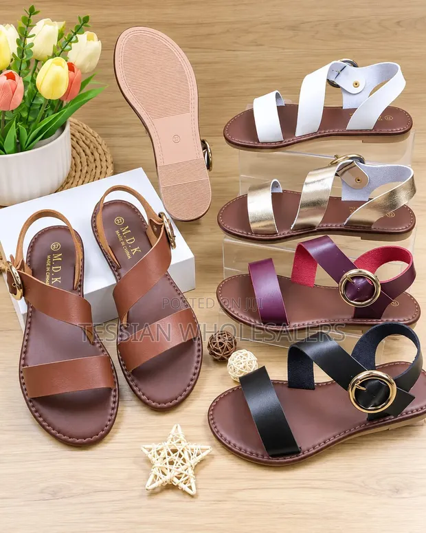 Sandals za Ngozi za Wanawake - 1