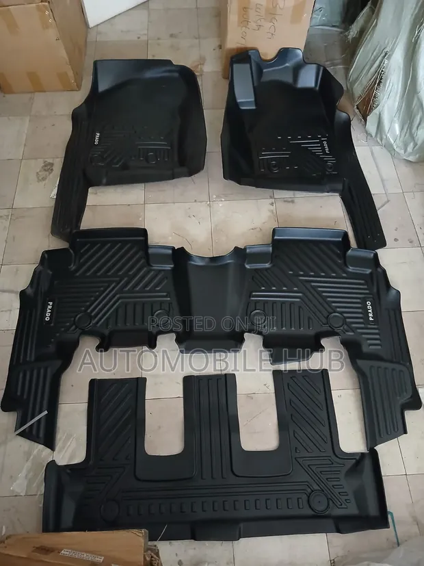 Custom Fit Toyota Prado 150 5D TPE Floor Mats (Full Set) - 1