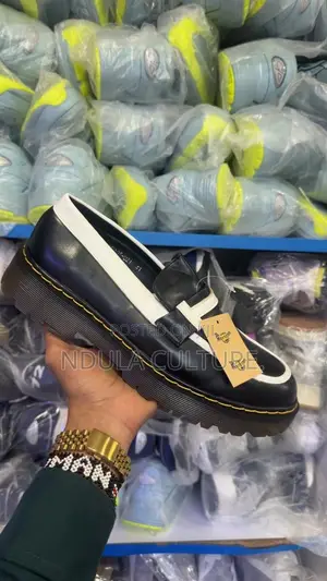 Dr. Martens Two-Tone Penny Loafers
