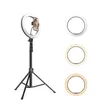 12-Inch LED Ring Light with Tripod & Phone Holder - 2