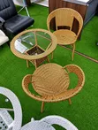 Rattan Dining Set ya Nje - Viti 2 - 2