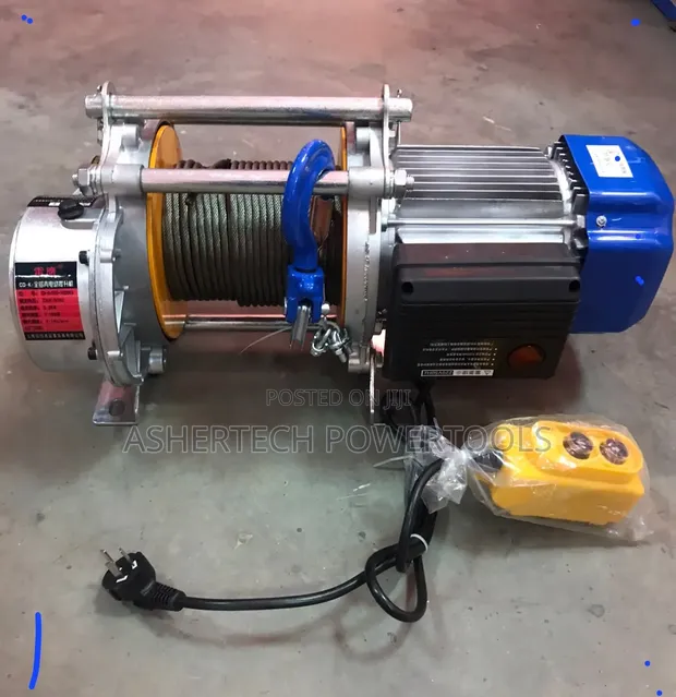 1 Ton 60m Electric Hoist / Winch - 1