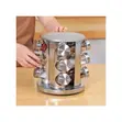 12-Piece 360° Rotating Spice Rack Carousel - 2