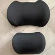 Universal Car Lumbar Back Support & Headrest Set (Nyeusi) - 1