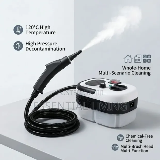 High-Pressure Steam Cleaner & Degreaser - 1