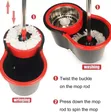 Pedal Spin Mop na Bucket Set - 1