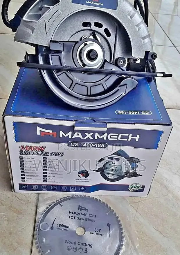 Maxmech 1400W Circular Saw (Blade 185mm) - 1