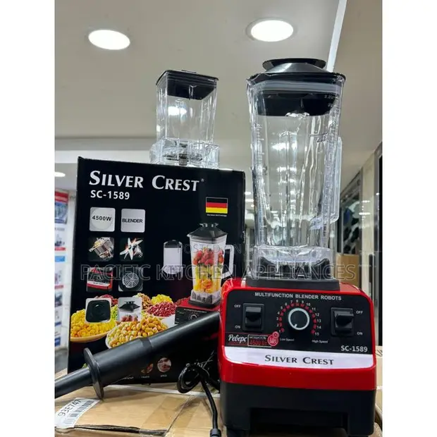 Silver Crest 2-in-1 Heavy Duty Commercial Blender - 1