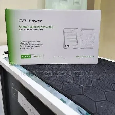 EVI 650VA/360W Line Interactive UPS - 1