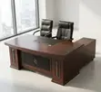 Executive 1800mm Wooden Mahogany Desk - 2