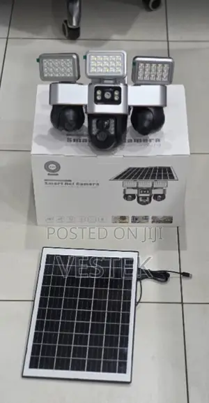 Orijinal VTS30 4G Solar Triple Lens PTZ Camera yenye Floodlights