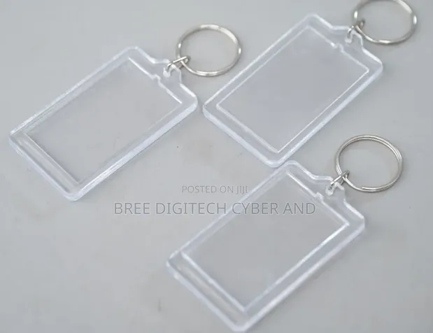 Clear Brandable Keyholders - 1