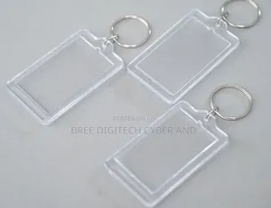 Clear Brandable Keyholders