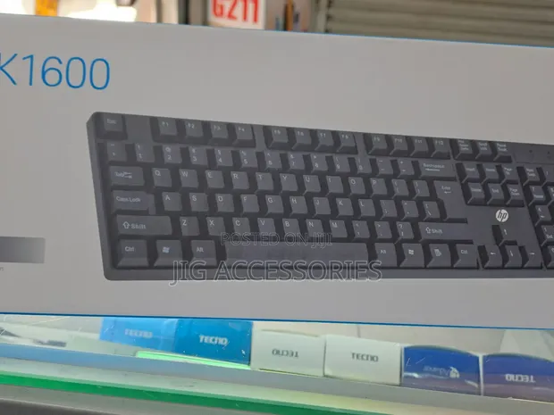 HP Wired Keyboard Mpya Kabisa - 1