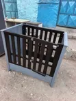 BUILT Baby Cot - Gray, Brand New - 2