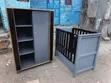BUILT Baby Cot - Gray, Brand New - 4