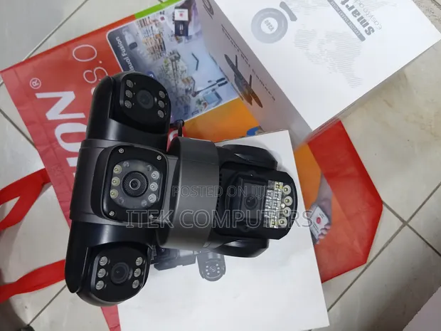 V380 Dual Lens WiFi Camera kwa Usalama wa Ndani - 1