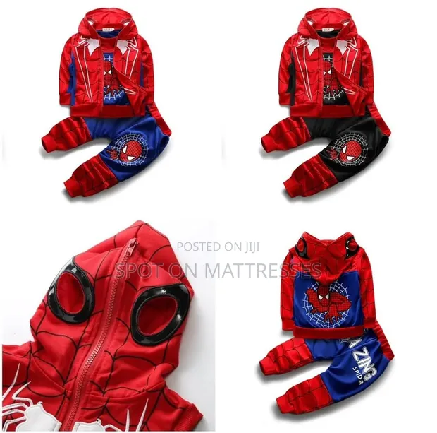 Boys' Spiderman Tracksuit Age 2-6 Years - 1