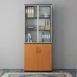 Wooden Office Filing Cabinet - 2 Door - 1