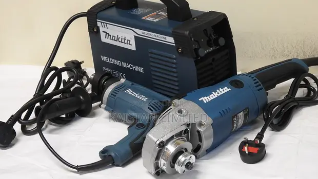 Mashine ya Kulehemu Makita 500A + Grinder 9" + Drill - 1
