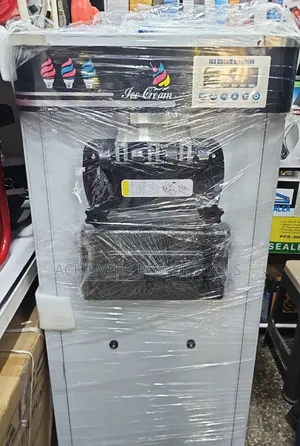 Heavy Duty 3-Flavor Ice Cream Machine