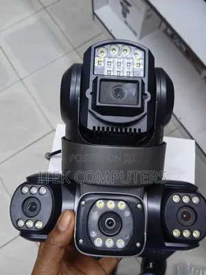 V380 4G Kamera ya CCTV lenzi tatu