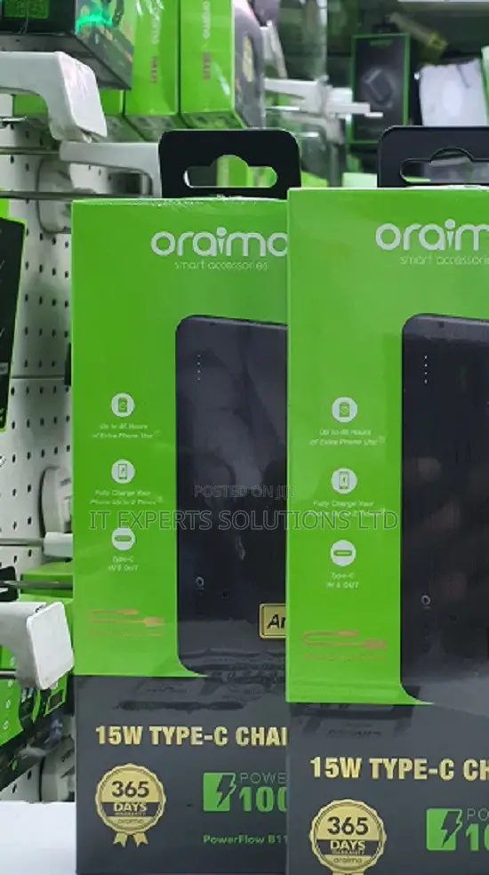 Oraimo PowerFlow B11 10000mAh 15W Power Bank - 1