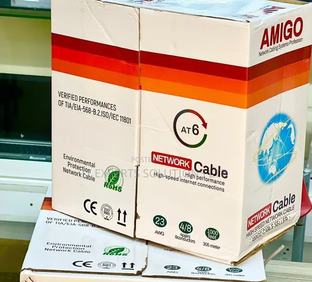Amigo Cat 6 Indoor Network Cable - 1