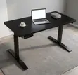 Electric Standing Office Desk - 1200MM Black Height Adjustable - 3