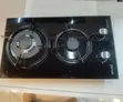 Bolesi 2-Burner Tempered Glass Gas Cooktop - 1