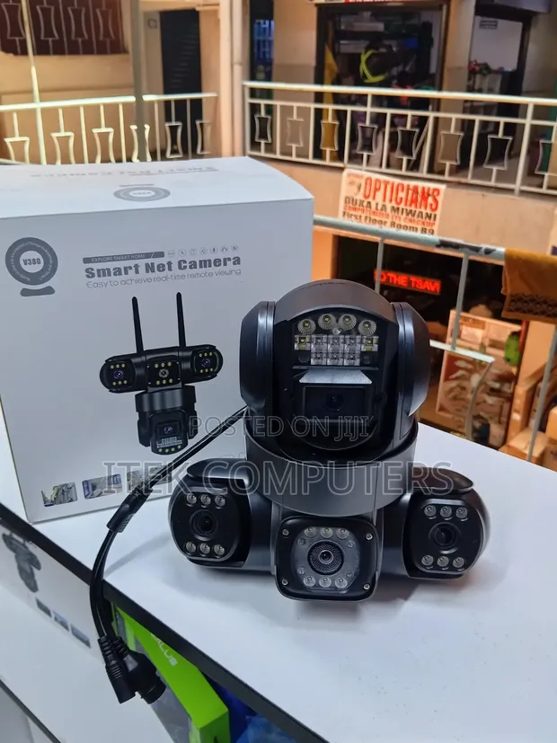 Triple Lens 4G CCTV Camera kwa Mali - 1