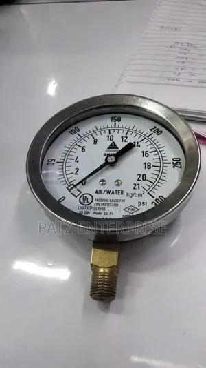 Pressure Gauge Air/Water 0-300 PSI