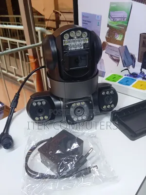 V380 Kamera ya CCTV ya Lensi Tatu ya 4G
