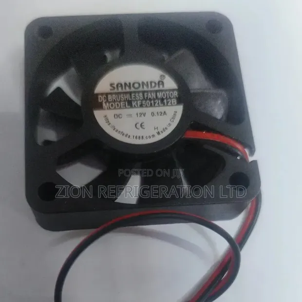 DC 12V Cooling Fan (50x50x12mm) - 1