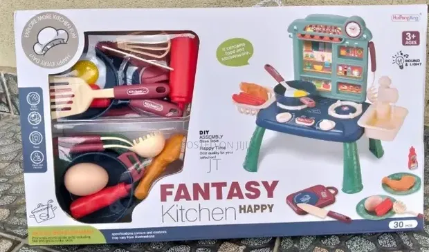 Fantasy Kitchen Play Set - Brand New - 1